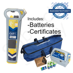 Radiodetection CAT4+ and Genny4 NiMH Battery Kit with Bag