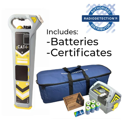 Radiodetection gCAT4+ and Genny4 NiMH Recharge Kit with Bag