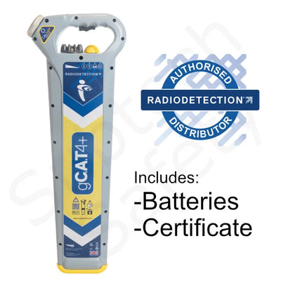 Radiodetection gCAT4+ with Depth, StrikeAlert™, Data-Logging, CALSafe™ and GPS