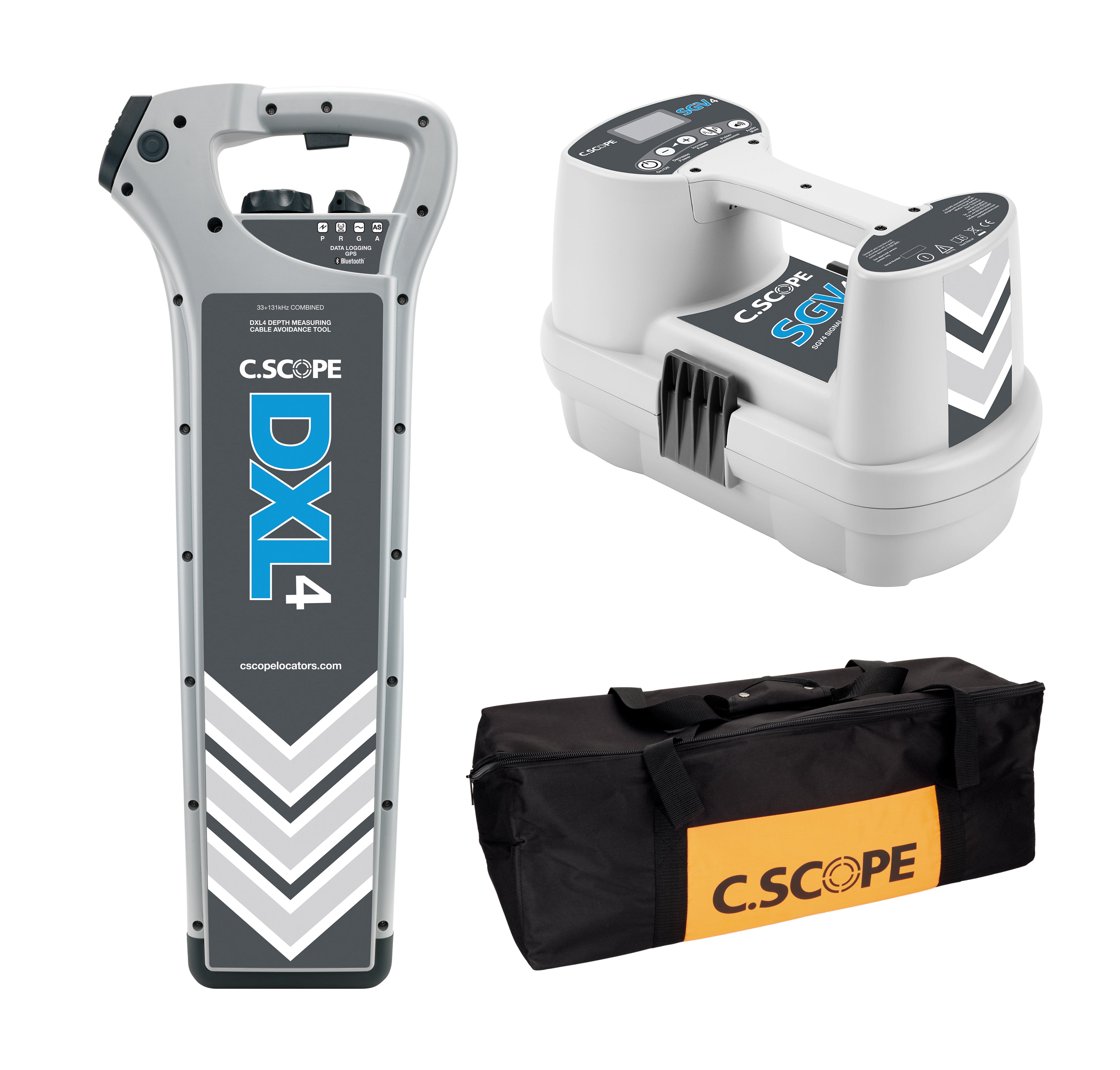 C.Scope DXL4-DBG Depth, Datalogging and GPS Cable Avoidance Kit with SGV4 and Bag - Subtech Safety Limited
