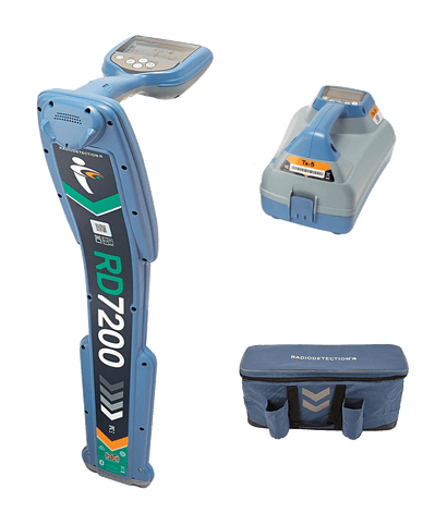 Radiodetection RD7200 Kit with TX-5 Transmitter & Soft bag