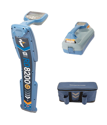 Radiodetection RD8200G Kit with TX-10B and Soft bag