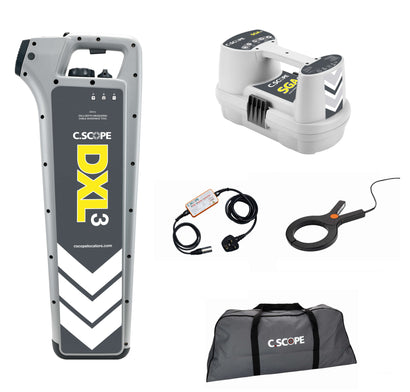 C.Scope DXL3 Top Value Electricians Kit with SGA3 Signal Generator and Soft bag - Cable Detector Calibration & Sales